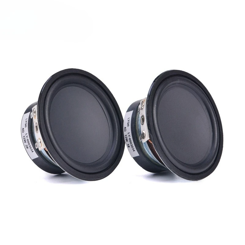 SOTAMIA 2 قطعة 2.5 بوصة كامل المدى المتكلم 4 أوم 12 واط المطاط حافة في الهواء الطلق مكبر صوت مقاوم للماء الخارجي المغناطيسي الوسائط المتعددة الصوت