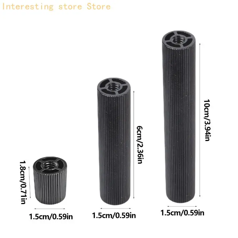 Aluminiumlegierung Kamera Mount Adapter Konverter Schrauben mit 1/4-20 Innengewinde für Stative und Zubehör 55KC – Detail 6