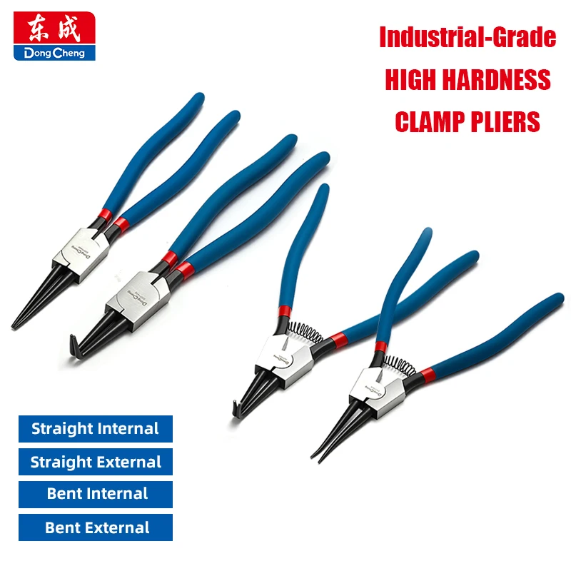 

5-дюймовые внутренние внешние плоскогубцы, стопорные зажимы, стопорные кольца, плоскогубцы для ручного инструмента, плоскогубцы для стопорных колец промышленного класса