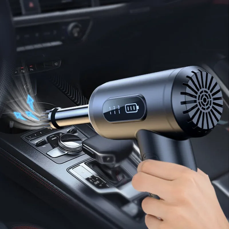 Xiaomi Youpin Car Vacuum Cleaner Powerful Cleaning Machine Strong Suction Handheld For Home Appliance Portable Wireless Cleaner