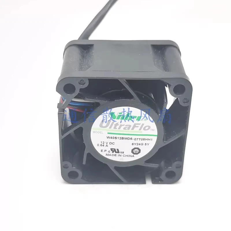 HTS  For  Nidec W40S12BMD5-07 4cm 12V 0.64A 4-wire cooling fan 4028 1PCS