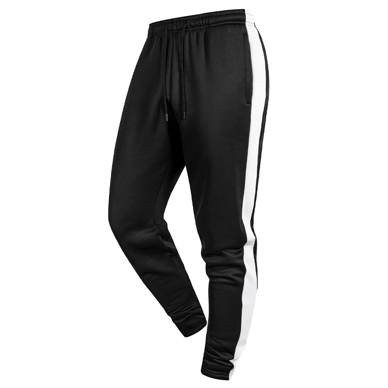 Colorblock Patchwork Athletic Joggers Pants Trousers - Image 2