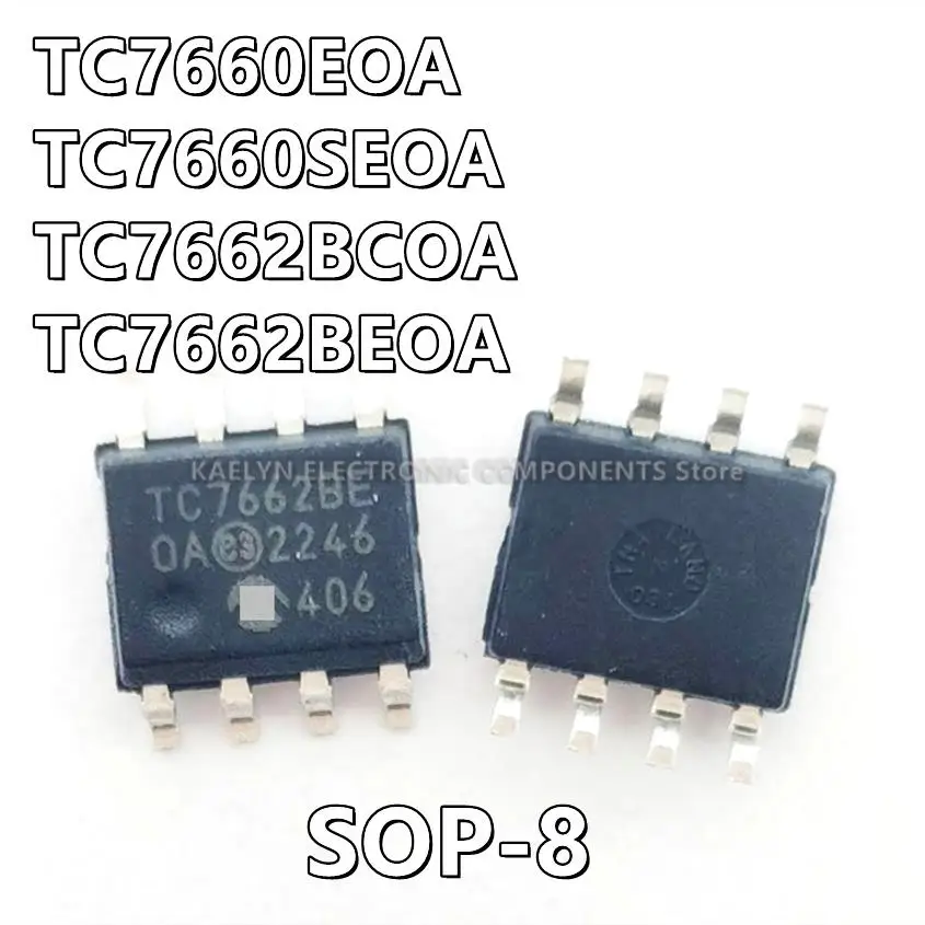 10Pcs/lot TC7660EOA TC7660EO TC7660SEOA TC7660SE TC7662BCOA TC7662BC TC7662BEOA TC7662BE Charge Pump Switching Regulator 8-SOIC