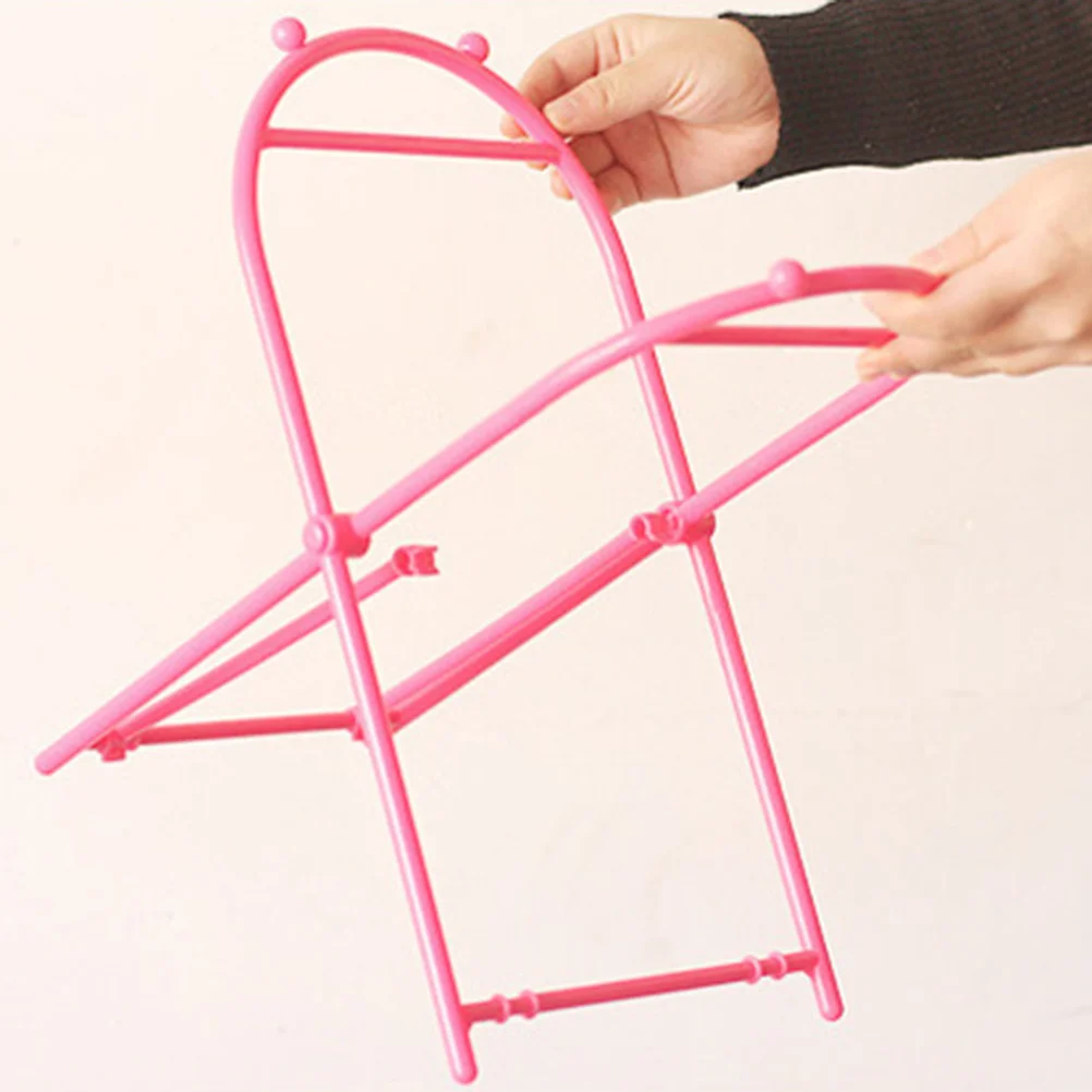 

Folding Garbage Bag Holder Premium Lightweight Plastic Trash Bag Rack for Kitchen Camping Recycling Storage Use Random Color