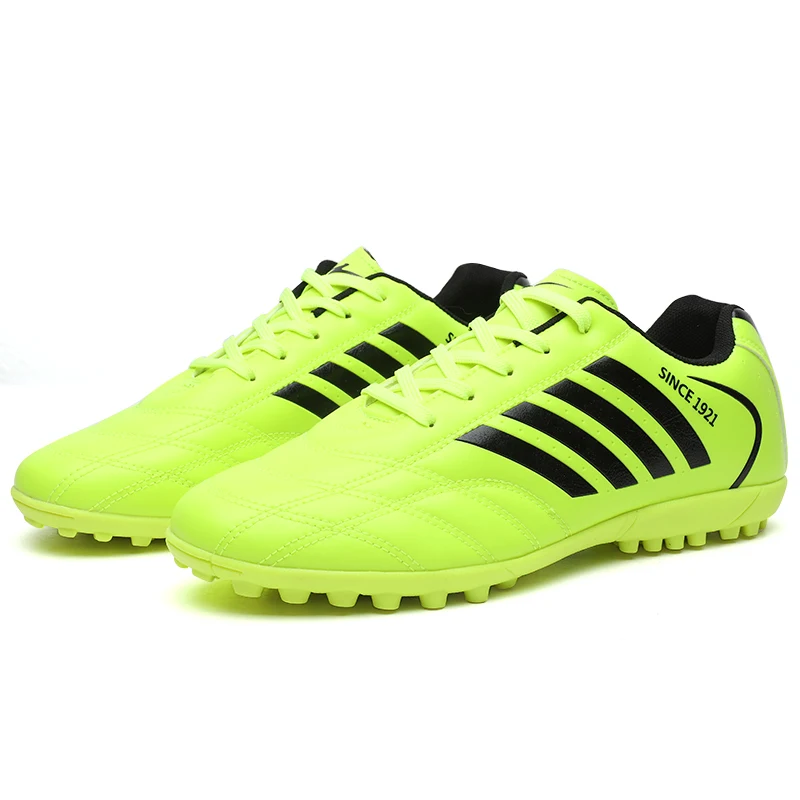 

95588 Mens Football Boots for Youth FG/TF Training Studded Fast Soccer Cleats Non Slip Football Shoes for Man