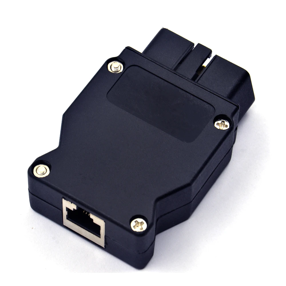 OBD OBDII Enet Plug адаптер для BMW ENET Ethernet к OBD2 16-контактный разъем для BMW автомобильный интерфейс кодирования ICOM