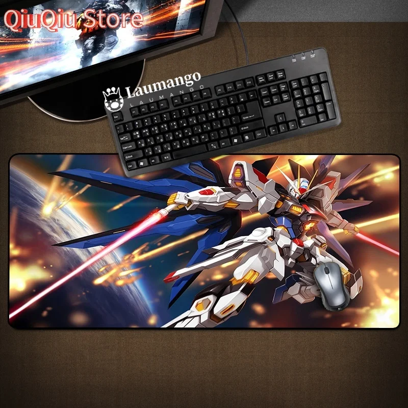 

Mouse Mats Gundam Mousepad Anime Desk Mat Gamer Cabinet Extended Pad Carpet Gaming Accessories Pc Keyboard Mause Large Xxl Mice