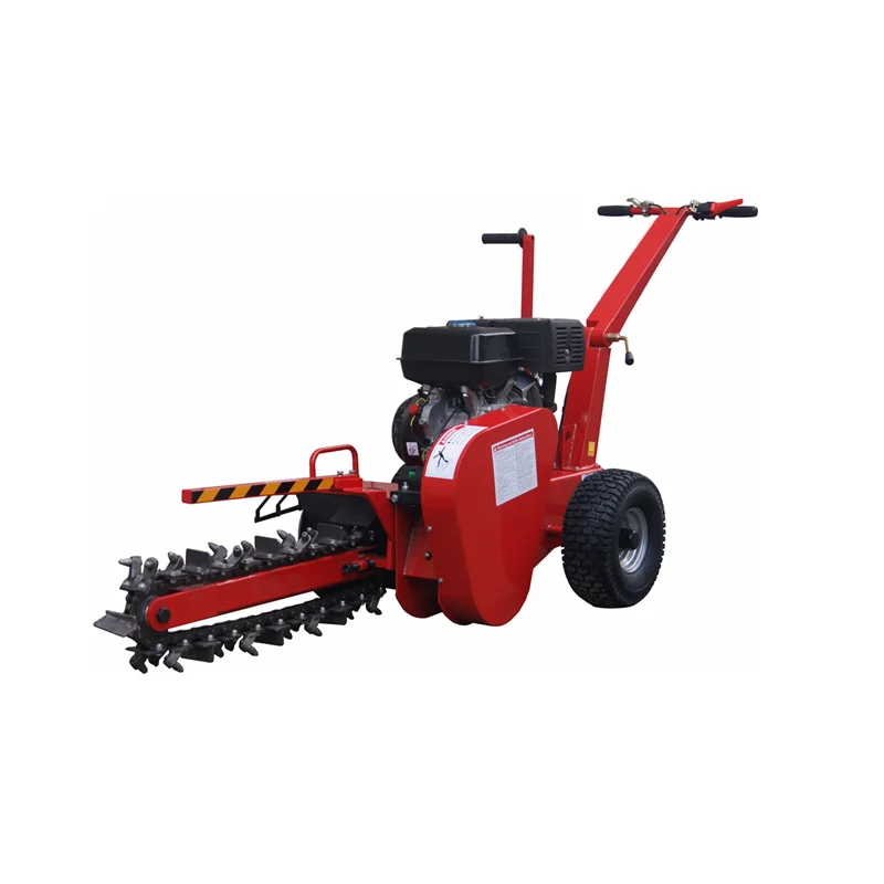 tractor mounted trencher with gasoline  engine