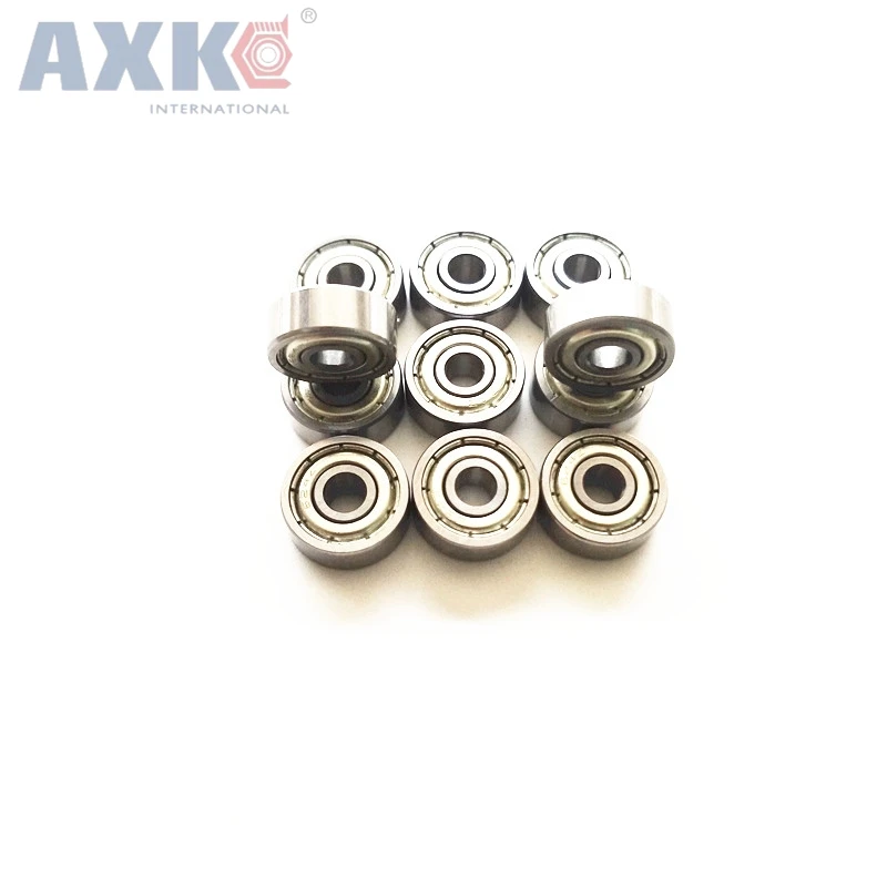 AXK 605ZZ Bearing ABEC-5 10PCS 5x14x5 mm Miniature 605Z Ball Bearings 605 ZZ EMQ Z3V3