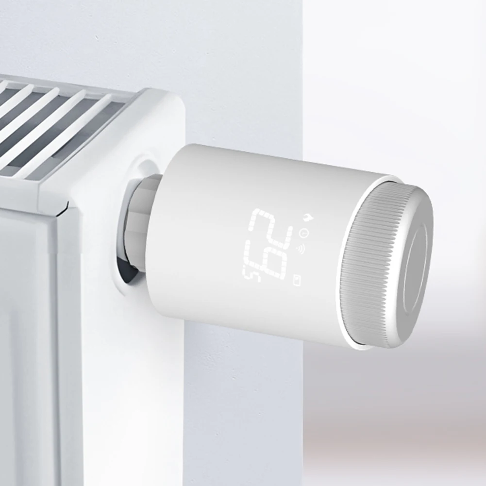 Tuya ZigBee Smart Kühler Aktuator Smart Home Thermostat Kühler Ventil App Steuerung Arbeit mit Alexa Google Home