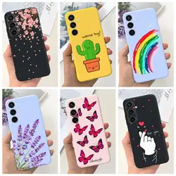 For Samsung Galaxy A55 Case Luxury Candy Painted Cover Soft Silicone Phone Case For Samsung A15 A 25 35 55 Galaxy A25 2023 Shell