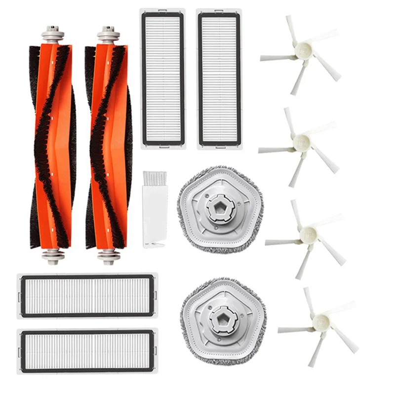 Piezas de repuesto para fregonas con Cepillo Lateral principal, filtro HEPA, accesorios para aspiradoras Dreame Bot W10 W10pro-A77G