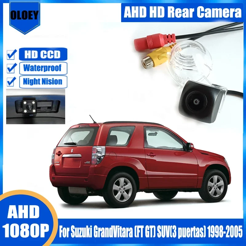 Rear View Camera For Suzuki Grand Vitara (FT GT) SUV(3 puertas) 1998-2005 Reverse Camera License Plate Lamp Camera