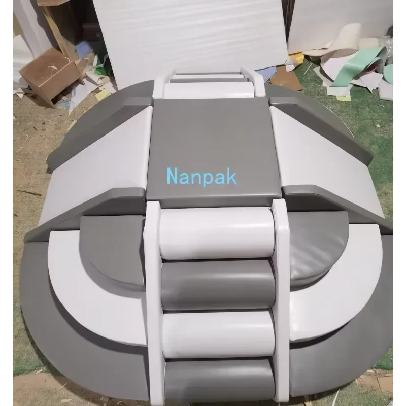 OEM Custom White Grey Soft Play Climber Kids Sensory Foam Gym Equipment Indoor Outdoor for Play Center Wholesale Party Rental