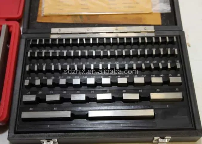 CNC-Mikrometer-Messschieber, 32 Stück, Stahl-Messblock-Sets