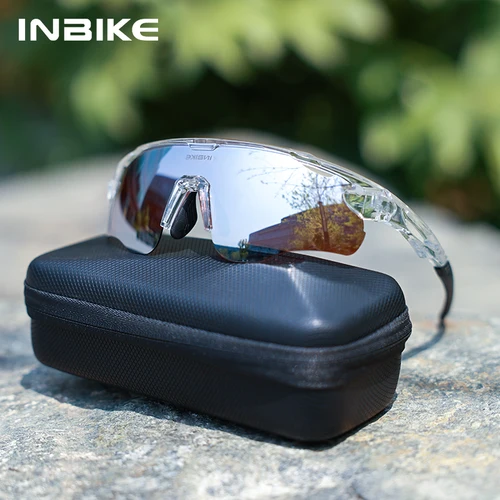 Imagen 2 del producto INBIKE Gafas de ciclismo polarizadas Deportes al aire libre Protección solar Gafas de bicicleta de carretera para correr Senderismo - Gafas de ciclismo profesionales