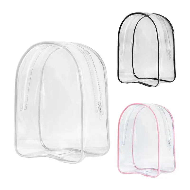 Clear Storage Bags For Rag Doll Plush Rag Doll Organizer Backpack Doll Holder Transparent Display Pouch Clear Storage Case