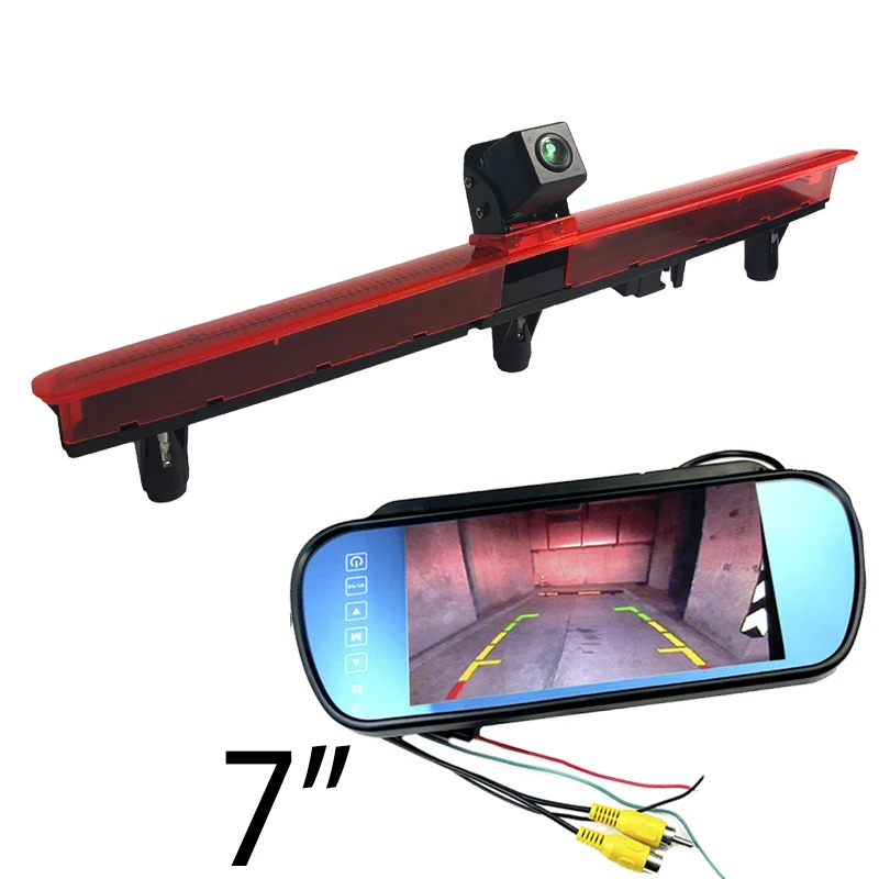 

IR Brake Light Rear view camera For VW T5 Tailgate 2003 2004 2005 to 2013 2014 2015 2016 single door high position HD reversing