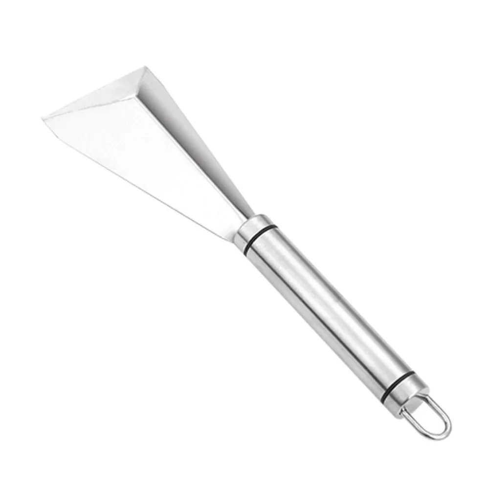 Stainless Steel Fruit Carving Knifes Durable Antislip Vegetable Cutter Silver V Shape Channel Engraving Blades