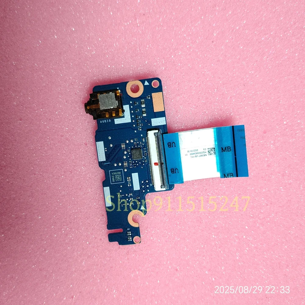 Original For Xiaomi NB2700 Laptop Audio Card Reader Board NB2700_UB_V5_PCB WITH CABLE 100% Perfect Work