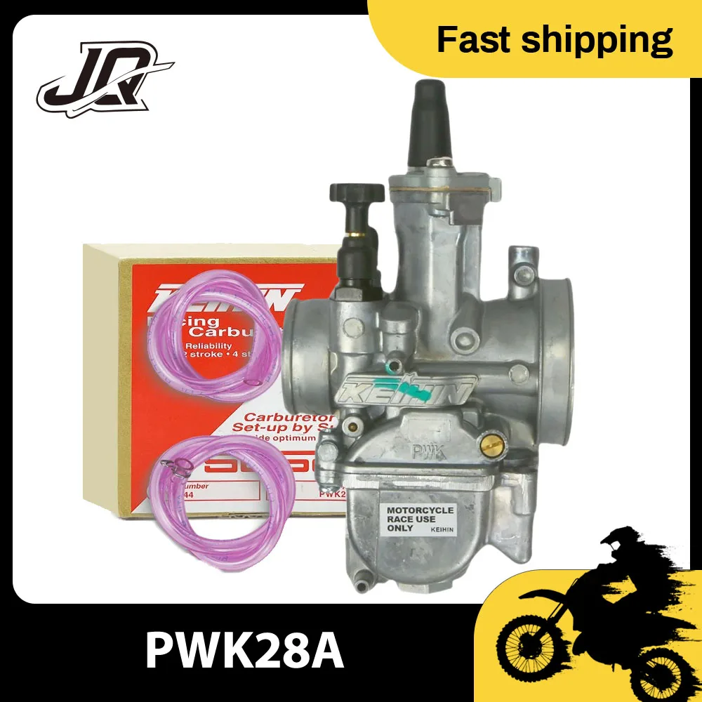 

PWK 28mm For Keihin PWK28 Power Jet Scooter 2T 4T FOR Enduro Motocross Accesso Flat Curtain Motorcycle Carburetor ATV Dirt Bike