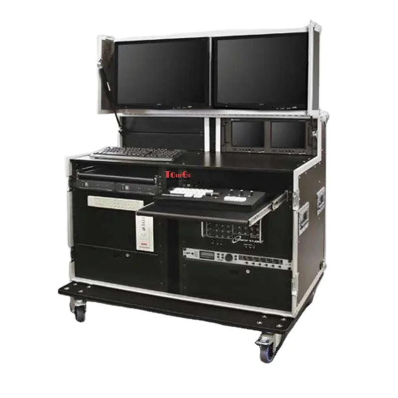 

Portable Audio/Video Workstation Road Case