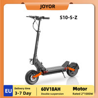 JOYOR S10-S-Z Adult Electric Scooter 1000W*2 Motor 60V18AH Battery Foldable E-Scooter 10\