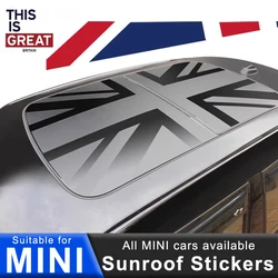 Car Sunroof Decorative Stickers For MINI Cooper S JCW R55 R56 R60 R61 F54 F55 F56 F57 F60 Car Modification Exterior Accessories