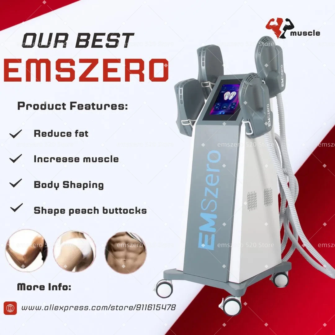 Hot Sale EMSZERO 15 Tesla 6500W 200HZ EMS Slimming Machine - Fat Reduction & Muscle Building Sculpting Device