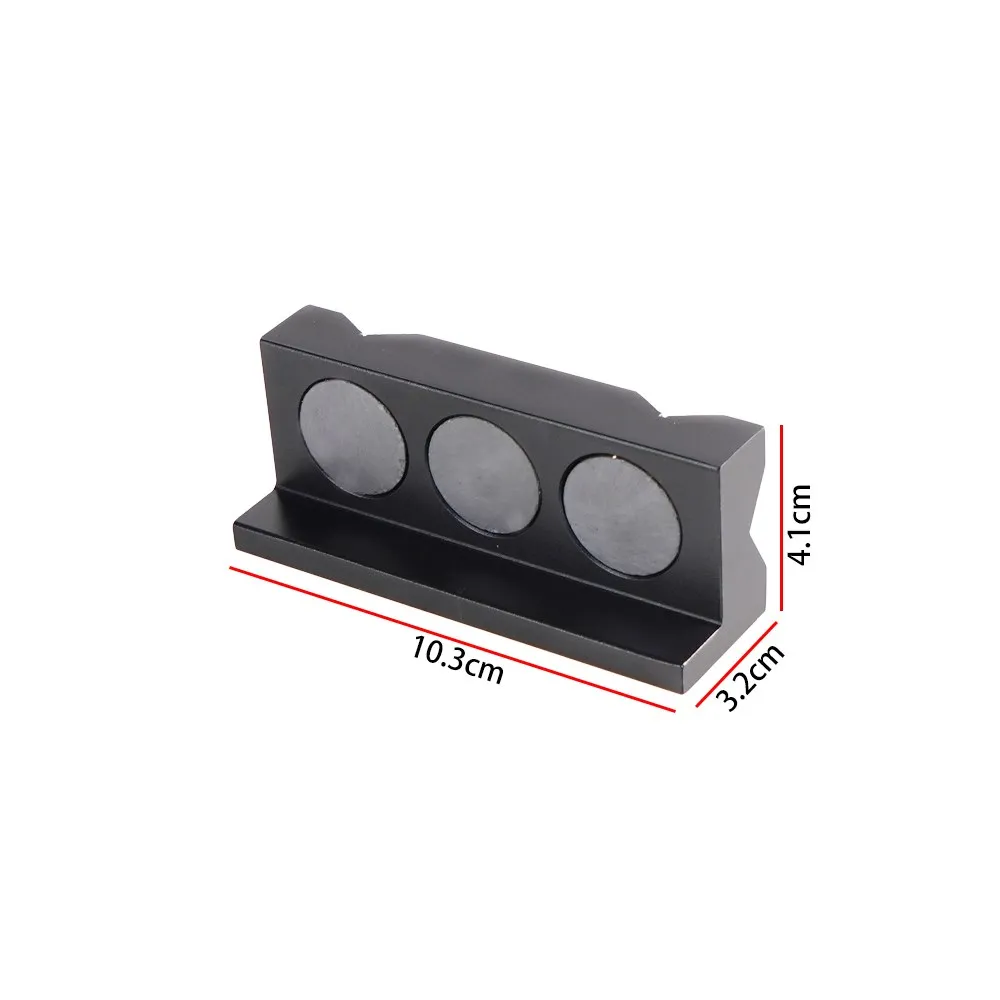 Universal Aluminum Alloy Line Separator Vise Jaw Protective Inserts For AN Fittings Black Fit Hose Fittings -3 AN to -32 AN