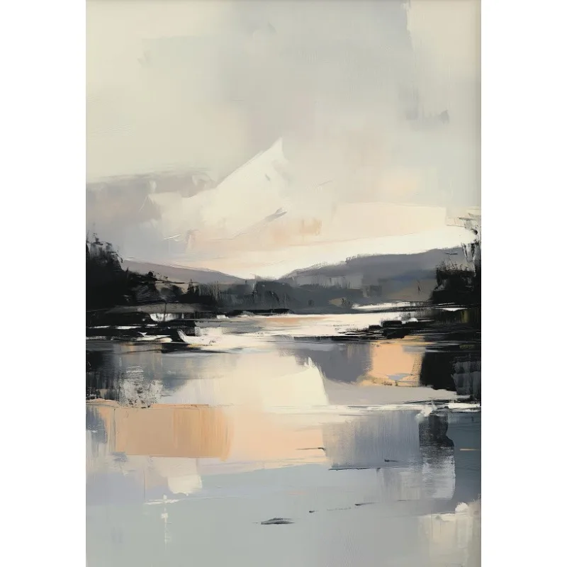 2026 Modern Abstract Colourful Poster Minimalist Contemporary Artworks Canvas Painting Wall Art Fashion Living Room Home Decor 