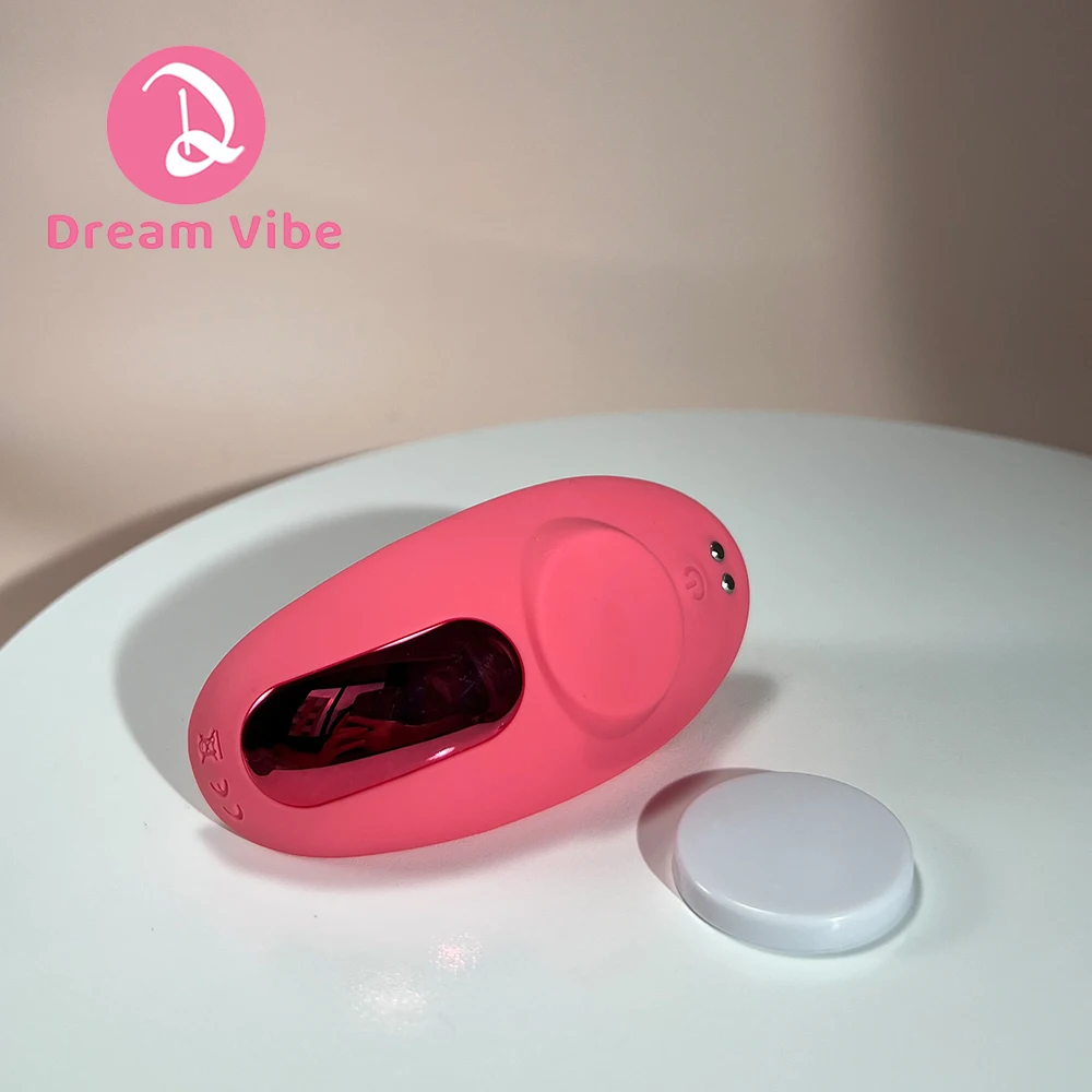 Tease Me Remote Controlled Wearable Panty Vibrator Suction Panty Teaser Magnetic Clip For Both Clitoral and Vaginal Stimulation