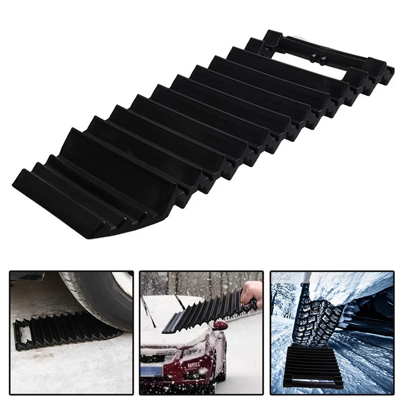 Tire Anti-Slip Mat Automotive Emergency Tire Traction Pad Wheel Grip Tracks Mat Snow Mud Tire Pad Potable Traction Tracks Mat