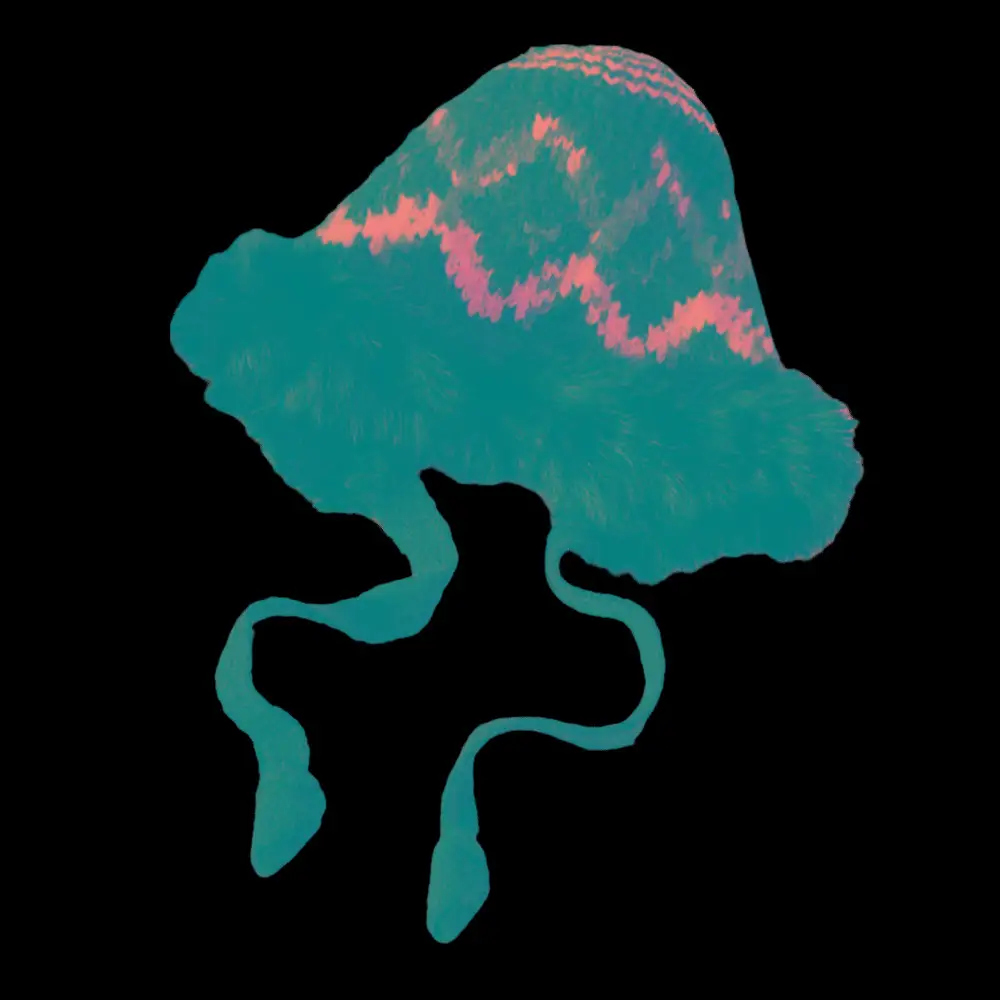 

Fashion Ethnic Style Knitted Plush Hat Thicken Windproof Pullover Beanie Hat Retro Warm Faux Fur Lei Feng Hat Cycling