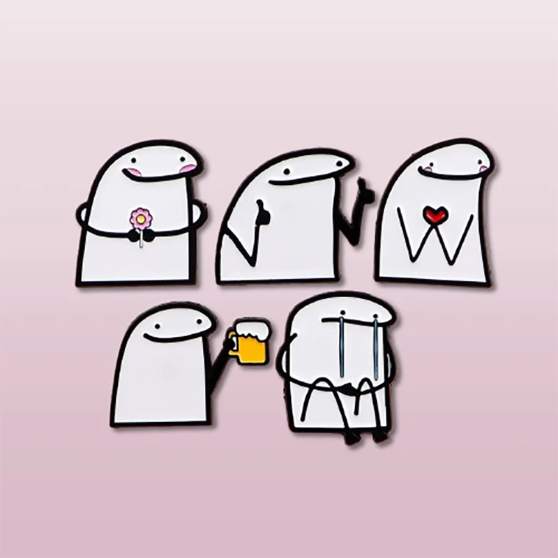 Pin esmaltado con citas españolas divertidas, broche de dibujos animados, alfileres de solapa, insignia en mochila, accesorios de ropa, joyería de moda, regalos para amigos