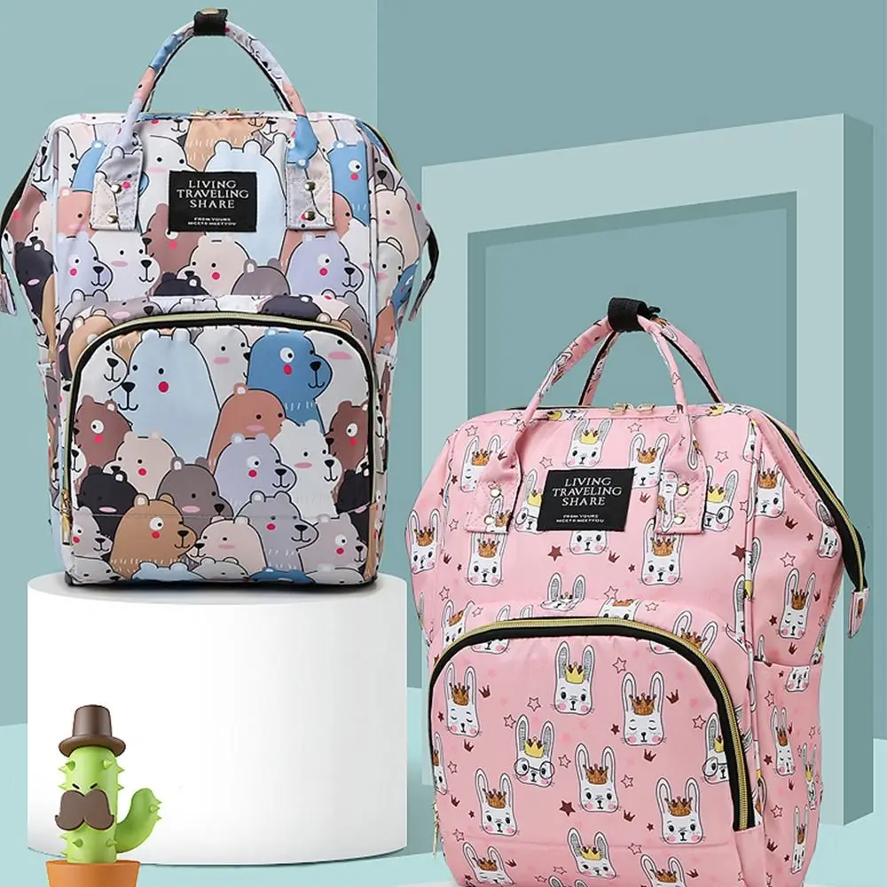 Dad Baby Bag Nappy Changing Storage Bag Multi-Function Large Capacity Pockets Mummy Bag Travel Backpack Nappy Bags Diaper Bag