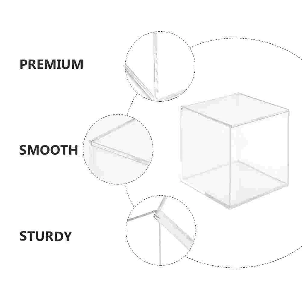 Clear Case Sundries Holder Coffee Capsule Storage Cabinet High Capacity Organizer Transparent