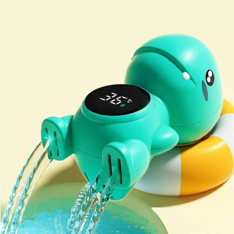 

Infant Bath Safety Monitor – Digital Floating Thermometer for Baby Shower & Tub | Easy-Read Water Temperature Gauge