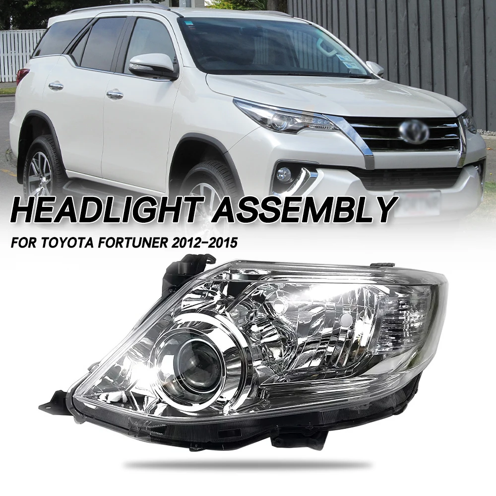 

Для Toyota Fortuner 2012 2013 2014 2015, передний бампер, головной светильник, фара дальнего света, указатель поворота