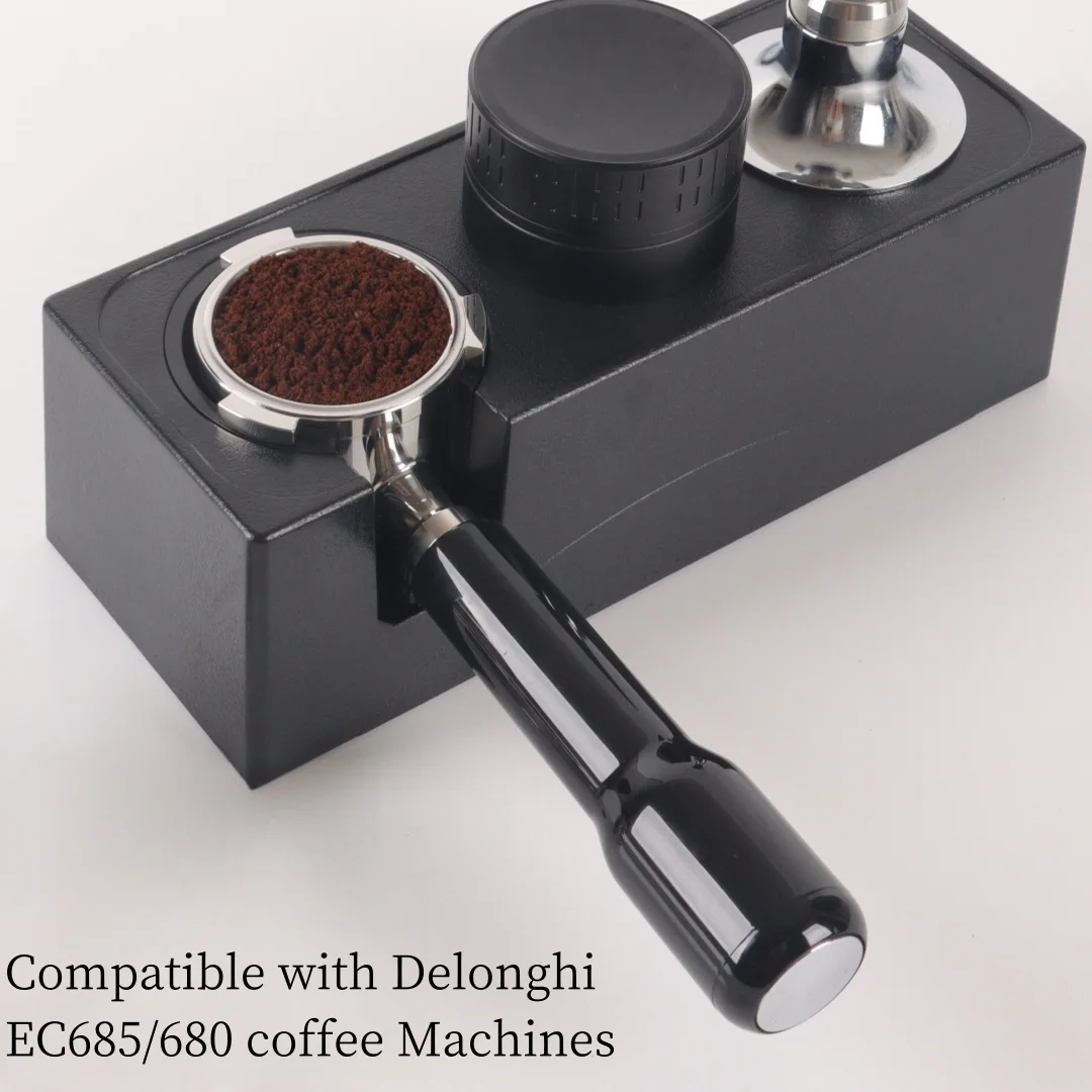 Coffee Bottomless Portafilter 51mm Naked For Delonghi EC680 EC685 Filter Basket Espresso Machine Accessories Barista Tools view 2