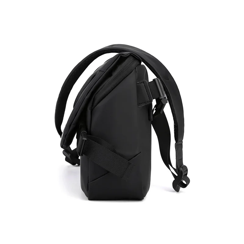 Bolso cruzado minimalista para hombre, bandolera de un solo hombro, gran capacidad, antisalpicaduras, maletín de negocios