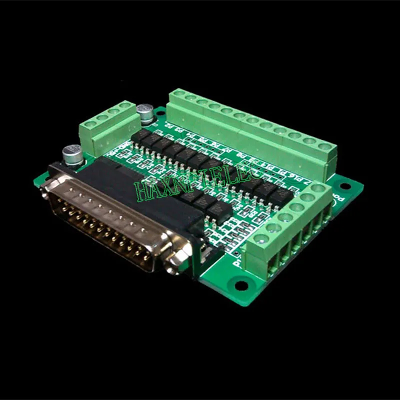 CNC Parallel Port Interface Board Card Photoelectric Isolation DC 5V Support KCAM4 EMC2/linuxCNC