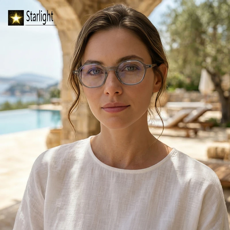 

Оправа для очков 2026: круглая, зеленая, из ацетата, для женщин и мужчин, для коррекции зрения (близорукость, дальнозоркость), 130 мм