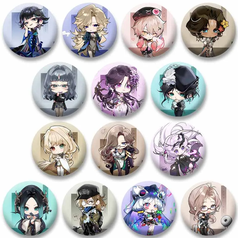 Game Path To Nowhere Badges Cartoon Figure Enfer Deren Button Pins Daily Stylish Ornament Brooches Bag Clothes Accessories Gifts