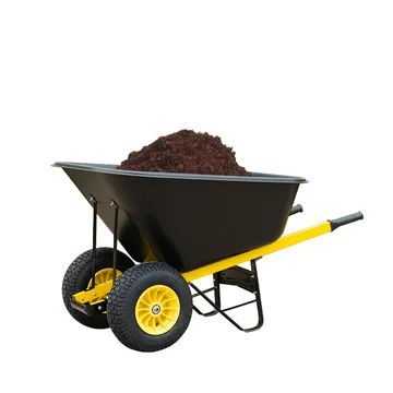 Good Quality Handheld Construction Garden Wheel Barrow Gasoline Wheel Barrow