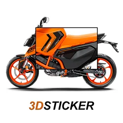 FOR DUK390 2024 Motorcycle Fairing Fender Protector Tank Pad Side Grips Gas Fuel Oil Kit Knee TankPad Stickers Decals Adhesive