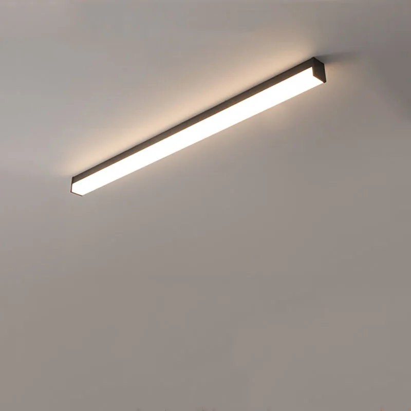 

Minimalist Balcony Chandelier long strip aisle LED ceiling lamp bedroom dining room island kitchen home decor light living room