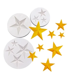 Star Silicone Mold Sugarcraft Chocolate Cupcake Baking Mold Fondant Cake Decorating Tools