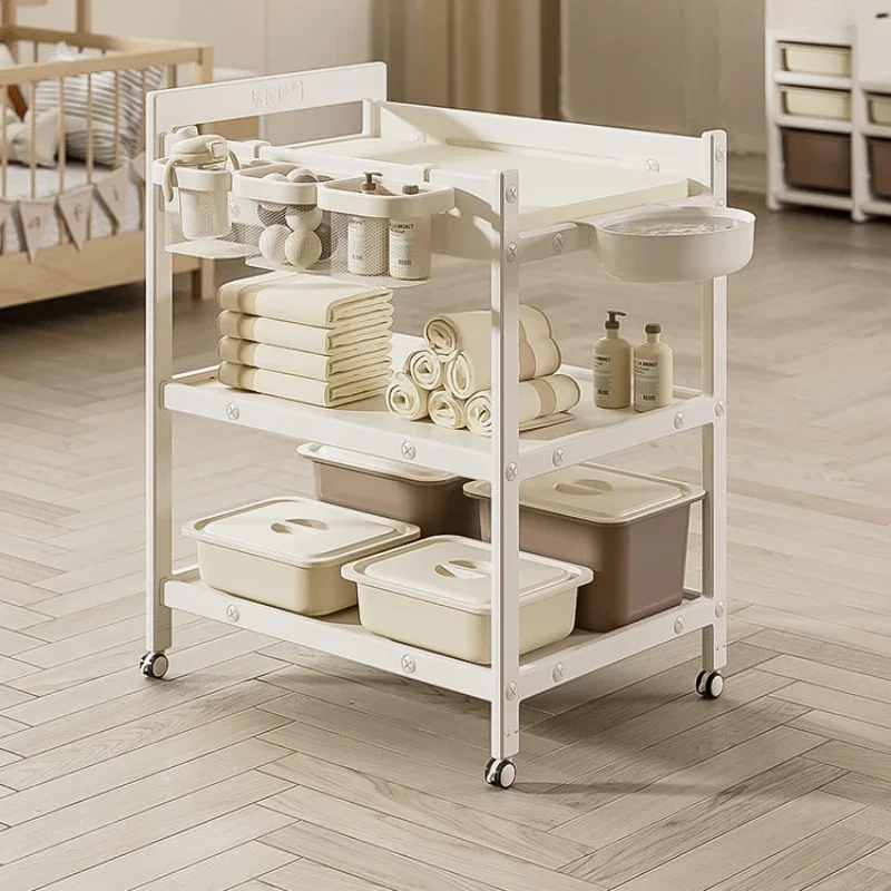 Pañal, cuidado del bebé, multifuncional, totalmente de plástico, cambiador de ropa extraíble para recién nacidos, baño, mesa táctil