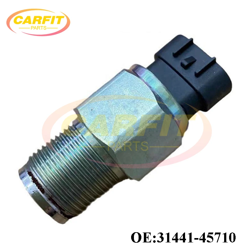 New OEM 31441-45710 3144145710 499000-6111 4990006111 Fuel Rail Pressure Sensor For Hyundai Kia D4DD County HD78 HD72 Auto Parts